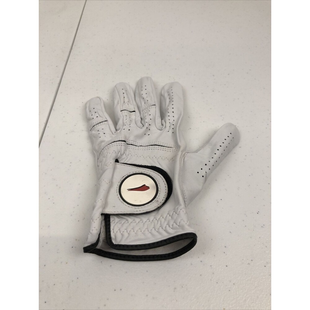 Golfing Glove Men's Med/Lg Left Hand White Genuine Sheepskin Soft Lightweight